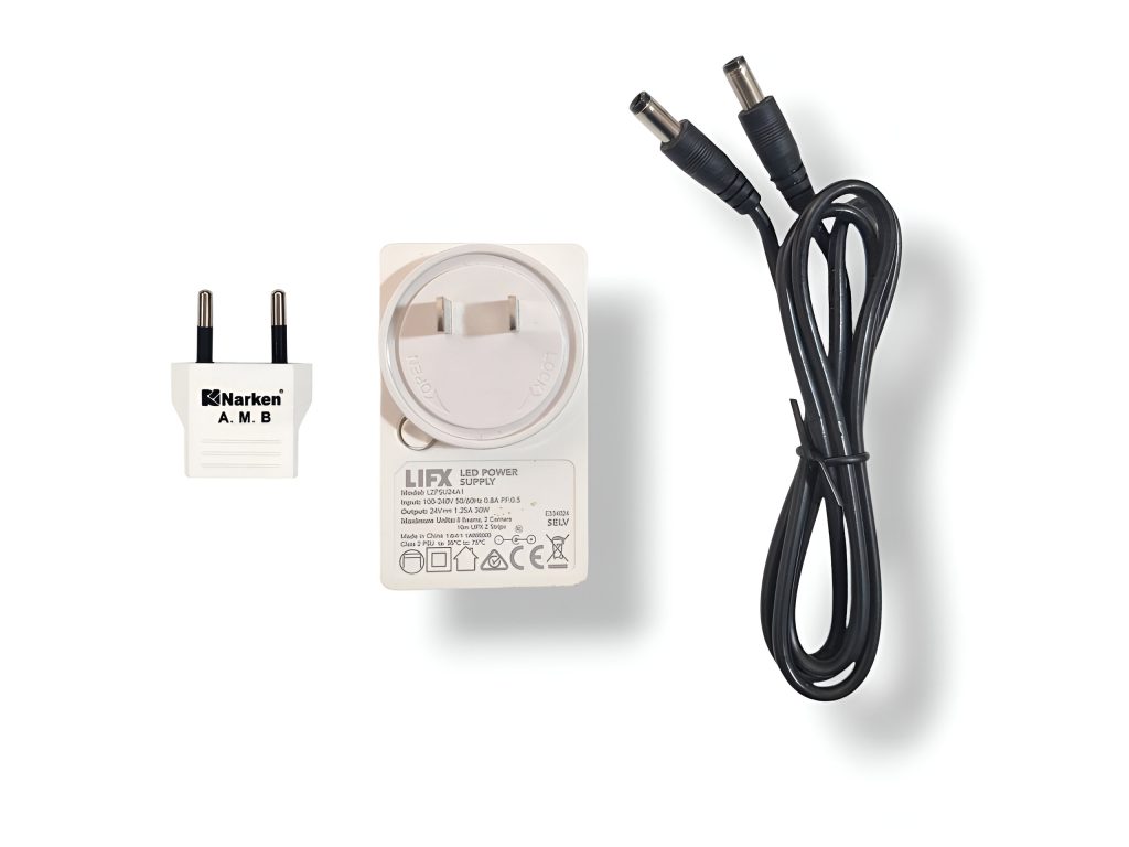 آداپتور دیواری 24 ولت 1.25 آمپر – منبع تغذیه مطمئن و بادوام