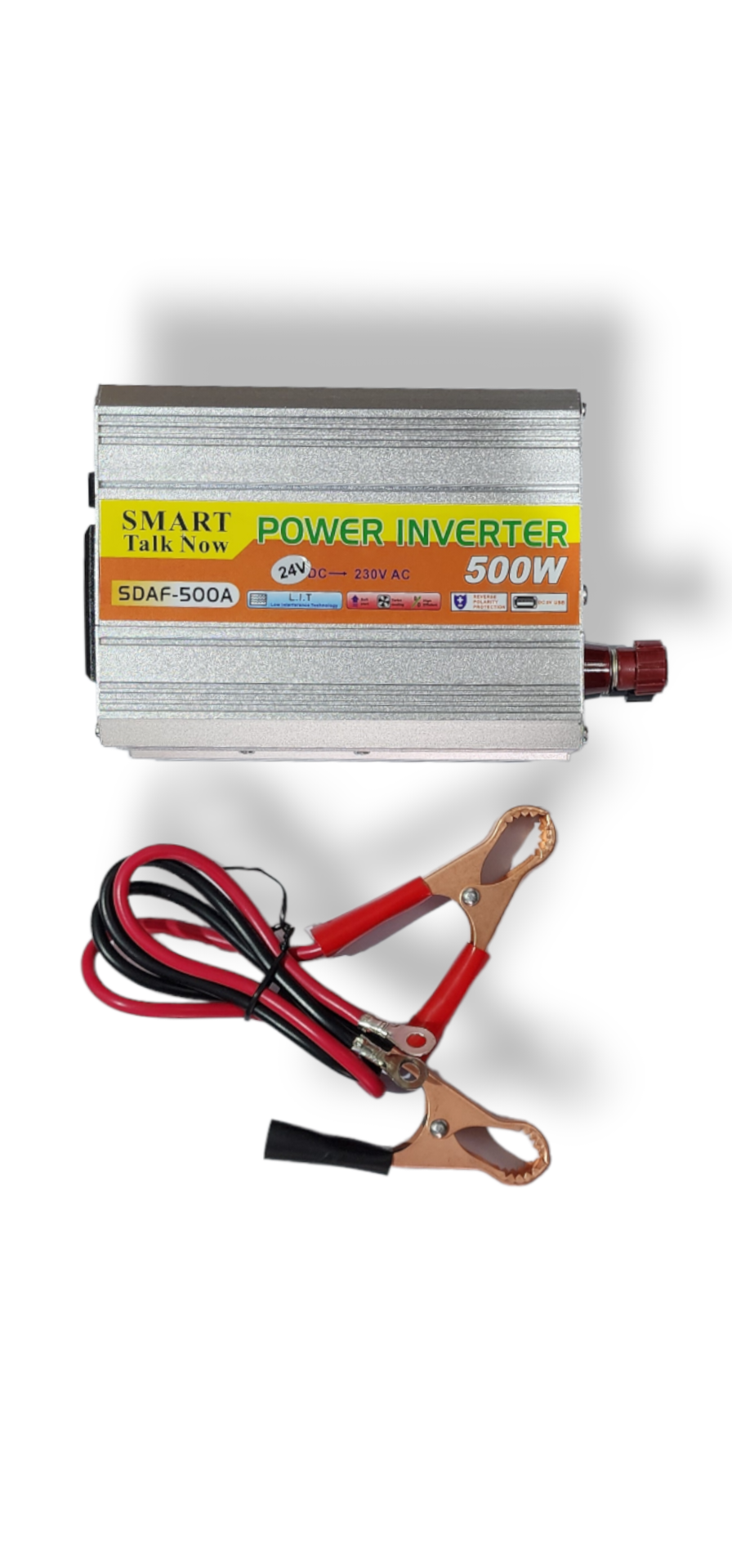 اینورتر 24 ولت به 220 ولت 500 وات برند اسمارت مدل SDAF-500