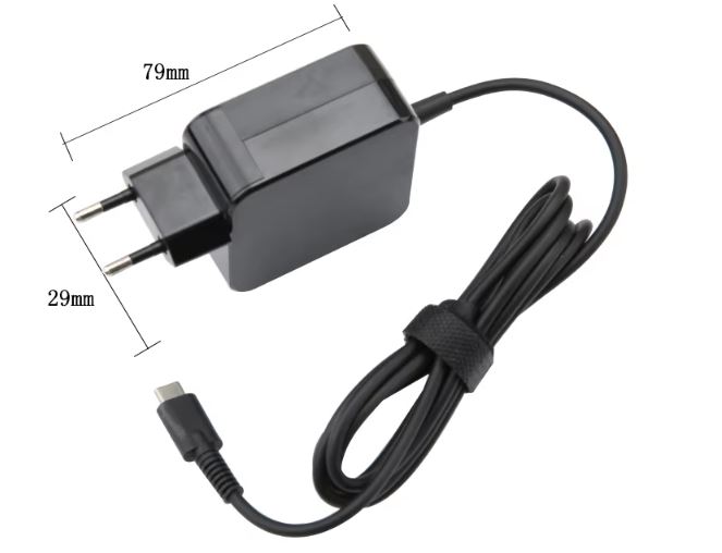 آداپتور یا شارژر لپ تاپ 20 ولت 2.25 میلی آمپر تایپ سی اورجینال -20V2.25A – TPC