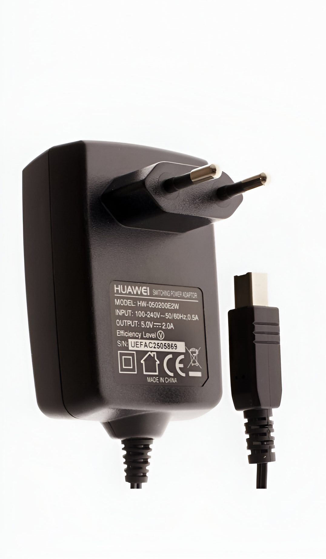 آداپتور اورجینال هوآوی 5 ولت 2 آمپر HW-050200E2W دارای پورت USB 2.0 نوع B