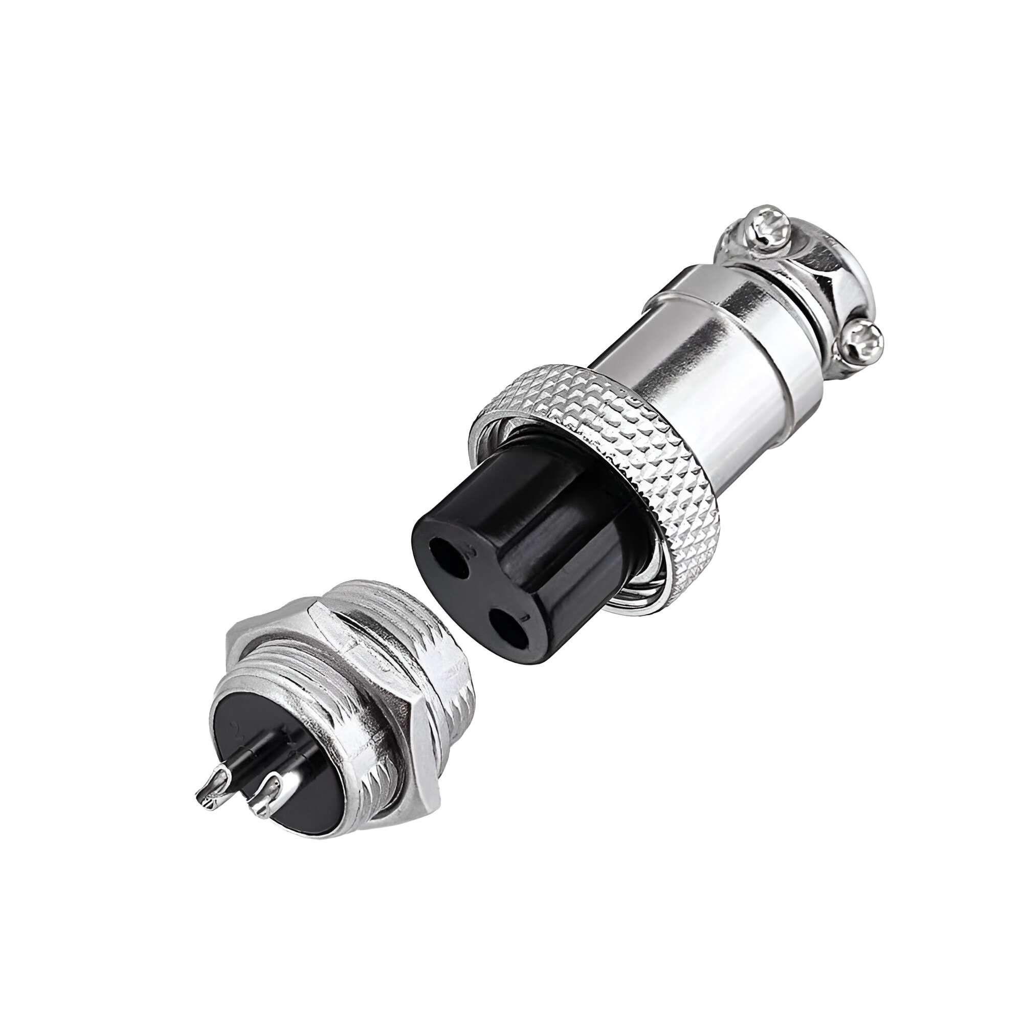 کانکتور نظامی 2 پین فلزی GX-16، ضد آب و بادوام