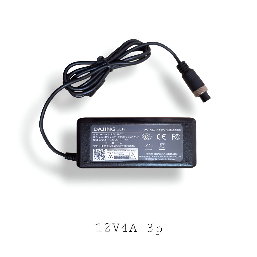 آداپتور 12 ولت 4 آمپر سه پین اسکوتر برقی