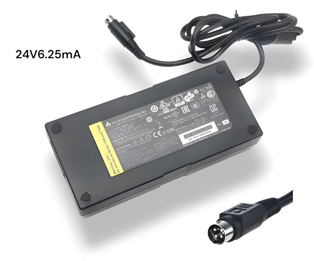 آداپتور 24 ولت 6.25 آمپر 4 پین