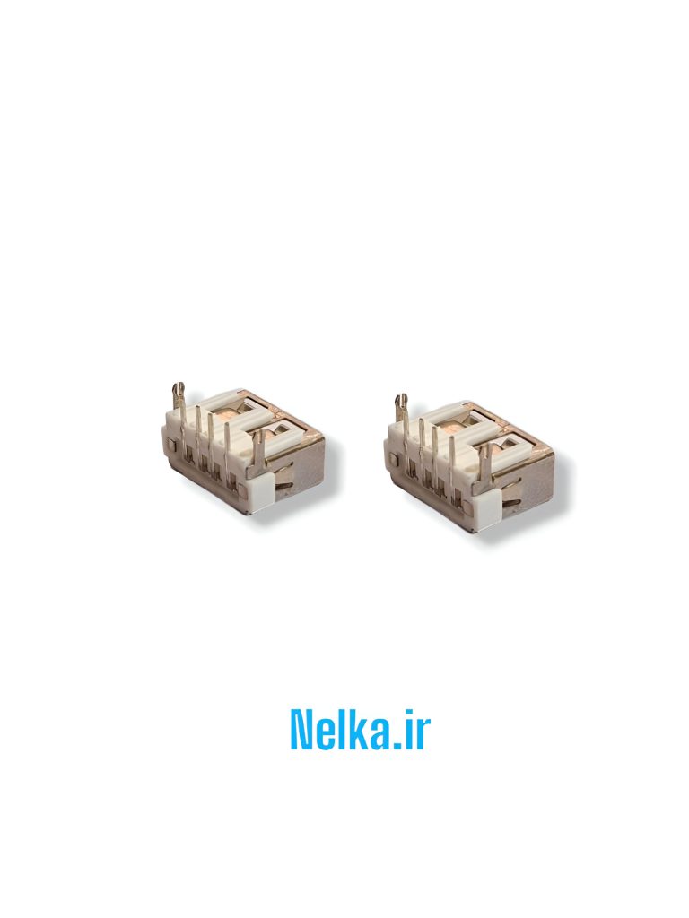 مادگی USB کوتاه کج مناسب تعمیر و ساخت پروژه